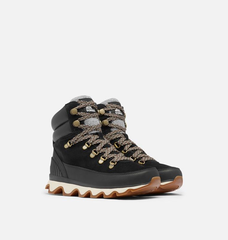 Botas De Invierno Sorel Mujer - Kinetic™ Conquest Bajas Negras - 01976-AJMS